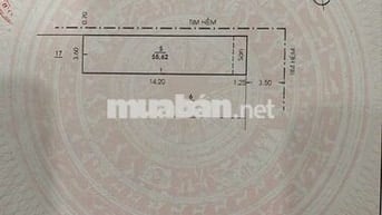 [MTKD_TÂN PHÚ] ĐƯỜNG NGHIÊM TOẢN_ 55,6M2_TN 12TR/THÁNG_GIÁ 6 TỶ