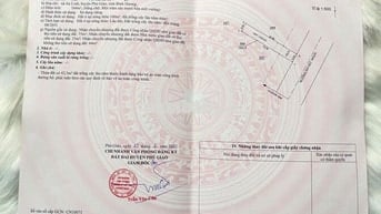 Chính chủ cần bán, giá rẻ 540 triệu mặt tiền đường nhựa
