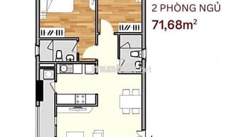 Cho thuê Căn hộ chung cư Lavita Garden 1 P khách, 2 P Ngủ ngay Metro