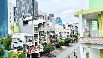 NHÀ BÁN 4 TẦNG CĂN GÓC 2 MẶT TIỀN LỚN KHU VIP ĐƯỜNG HOÀNG DIỆU QUẬN 4