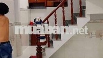 Nhà trệt 2 lầu 3pn 3 vs hẻm xe ba gác