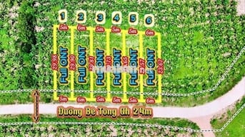 ĐẤT NỀN FULL THỔ, ĐƯỜNG QUY HOẠCH 24M TẠI XUÂN PHÚ- EA KAR- DAKLAK