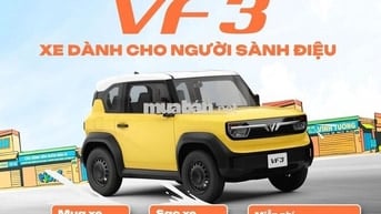 VinFast VF3 2025-Sành điệu về làng!