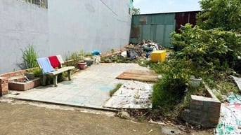 Bán đất sổ hồng riêng thổ cư đường trước nhà 4 m