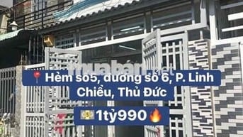 🏡BÁN NHÀ CẤP 4 LINH CHIỂU THỦ ĐỨC