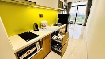 CĂN 1PN CAO CẤP FULL NỘI THẤT  BAN CÔNG VIEW TRƯỚC NGAY LOTTE