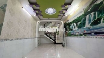 Nhà cho thuê 4,5 /18 m đúc 3,5 tấm hẻm 6 m thông liên khu 56 Bình Tân