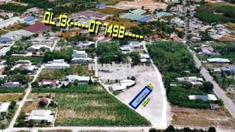 Đất ngay thị trấn trung tâm thương mại Plaza có sẵn thổ cư sát QL 13