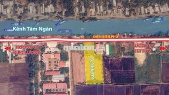 Bán đất mặt tiền Điện Biên Phủ, 9166m², có 600m² thổ cư- giá 9 tỷ 990
