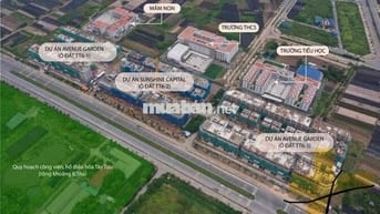 ĐẤT TĐC Tây Tựu-80m2- mặt đường Tây Thăng Long-đầu tư là có lời