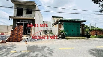 Đất mặt tiền Tân Hiệp 16 - 104m² 5x21m Thổ cư Hóc môn giá 3.5 tỷ