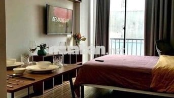 CHO THUÊ CĂN HỘ 1PN 40M2 BAN CÔNG LỚN NGAY CẦU VƯỢT 3/2 VẠN HẠNH MALL