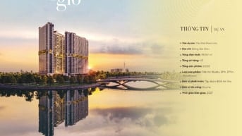 Hot! BOOKING căn hộ The Gió Riverside 2PN - 2WC 65m2 chỉ với 50tr/căn