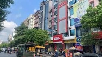 Bán nhà 8 tầng mặt Phố Hồ Tùng Mậu 180/210m2 lô góc 3 mặt đường, giá 1