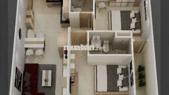 Cho thuê Toky Tower 2pn 2wc. Full nội thất.