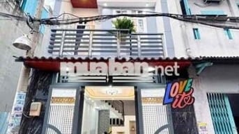 Nhà Đẹp 4 Tầng — Gần Hoà Bình Tô Hiệu Phan Anh HL2 (4m x 15m) Tây Nam