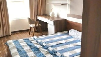Chung cư Satra, Phan Đăng Lưu, PN: 2p ngủ, 95m2, full nội thất, 16triệ