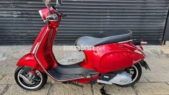 Vespa Sprint Đỏ Cherry 12/2020 125cc 95% bọc keo