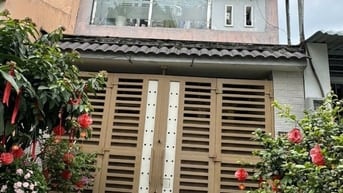 Nhà dt 64m2 đúc 1 lầu 3pn hẻm 8m đường Hương Lộ 2, Q. Bình Tân
