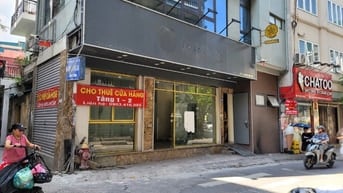 Cho thuê nhà 2 mặt tiền đường Chùa Quỳnh và Ngõ Quỳnh, HBT, tầng 1+2