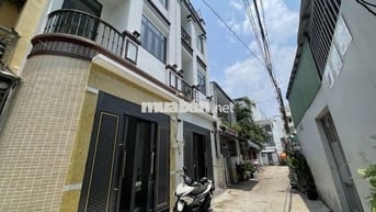 NHÀ 4 TẦNG,5PN, HXH ĐƯỜNG HỒ XUÂN HƯƠNG,P14 (GIA ĐỊNH) CHỈ 9.150 TỶ TL