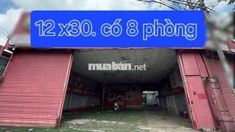 Cho thuê kho mặt tiền quốc Lộ 1A Dt 12x30. Có 8 phòng giá 24 triệu