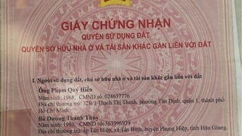 Mua bán đất Sônng Xoài Bà Rịa Vũng Tàu