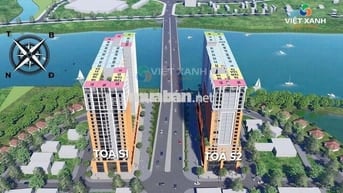 Căn góc 3PN view pháo hoa, trung tâm, biển mỹ khê 2 mặt tiềnSun Spana.