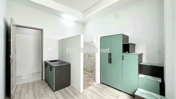 CĂN HỘ STUDIO CỬA SỔ, FULL NỘI THẤT, GIÁ TỐT, GẦN ĐH KINH TẾ B (450M)