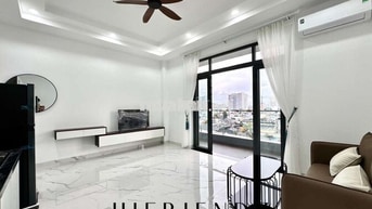 CHO THUÊ CĂN HỘ 1 PHÒNG NGỦ BAN CÔNG ( VIEW NHƯ CHUNG CƯ )
