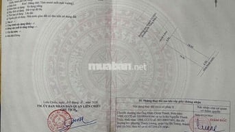 Chính chủ bán lô đất đường Hồ Tùng Mậu, Liên Chiểu, Đà Nẵng.