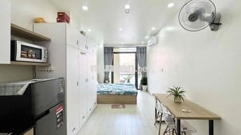Căn Hộ Stu Ban Công 40m2 FullNT Cao Cấp Có Thang Máy, Giặt Sấy