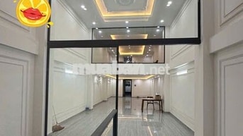 Bán nhà mới 130m2 ngang 5.1m sổ vuông xây đúc 7Tầng có hầm + thang máy