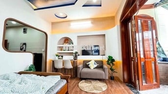 cĂn Hộ 1PN 45m2 Cao Cấp Ban Công TÁCH bếp