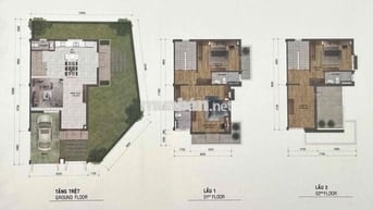 Cho thuê căn góc Lovera Park  – 159,5m2 – 1 trệt 2 lầu – giá 12 triệu