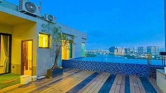 Bán gấp căn Penthouse D’Edge Thảo Điền gồm 2 tầng 4 phòng ngủ 412m2