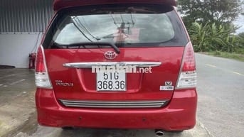 Toyota Innova 2008 V - Màu đỏ- chính chủ