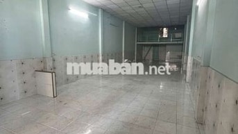 Kho 5x20m có gác. Đường nhựa 7m. Nền gạch men trần la phông sạch sẽ