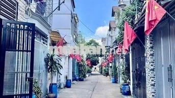 Nhà quận 12 giáp gò vấp 45m2 2 tầng hẻm 5m nhà mới ở ngay chỉ hơn 3 ty