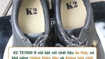 KING’S KR7000-R – Giày bảo hộ đa năng, chuẩn an toàn Châu Âu