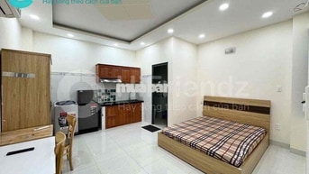 Căn Hộ Studio Máy Giặt Riêng Thang Máy Full Nội Thất Ngay Cầu Vượt 3/2