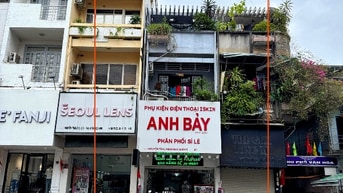 BÁN NHÀ MẶT TIỀN  : 189 NGUYỄN TRÃI - P. 3 - Q. 5 - TPHCM