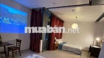 Phòng 2 giường gần Châu Thị Vĩnh Tế có máy chiếu, bếp riêng