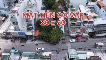 ⭐️Nhà Mặt tiền đường DT:20x50m kinh doanh sầm uất Thống Nhất, P11