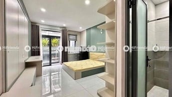 STUDIO BAN CÔNG FULL NỘI THẤT NẰM TRONG KHU NHÀ PHỐ GẦN ĐH VĂN HIẾN