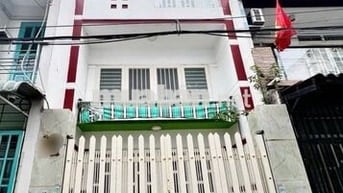 NHÀ ĐẸP 4 TẦNG KIÊN CỐ, HẺM XE HƠI 7M THÔNG, DT 36M2, 4,75 TỶ CÒN TL