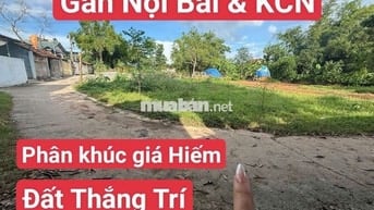 1. 6x tỷ Lô đất Thắng Trí Gần Nội Bài 2 mặt tiền full thổ cư hàng Hiếm