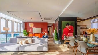 Cho thuê Căn hộ tại The Vista An Phú view sông gồm 4 phòng ngủ 180m2