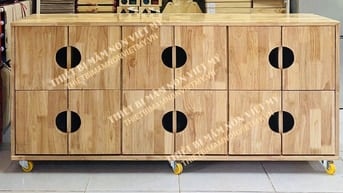 Kệ/Tủ Gỗ Đa Năng Montessori Cho Bé