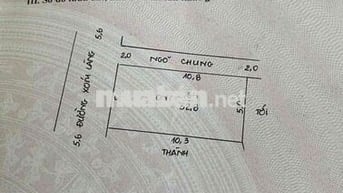 CỰC HIẾM BÁN LÔ GÓC Ô TÔ NGỦ TRONG ĐẤT 52,8M2 TRỤC CHÍNH ĐƯỜNG 5M
